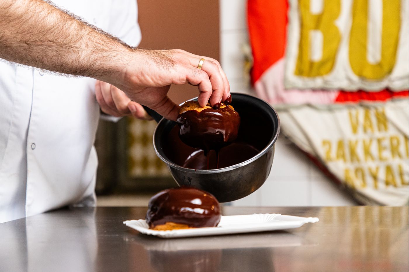 chocolade dippen Bossche bollen workshop cadeau