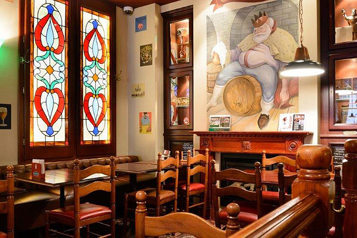 Dineren in een bierbrasserie