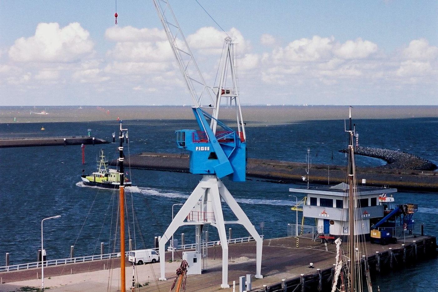 Geef een overnachting in een havenkraan cadeau