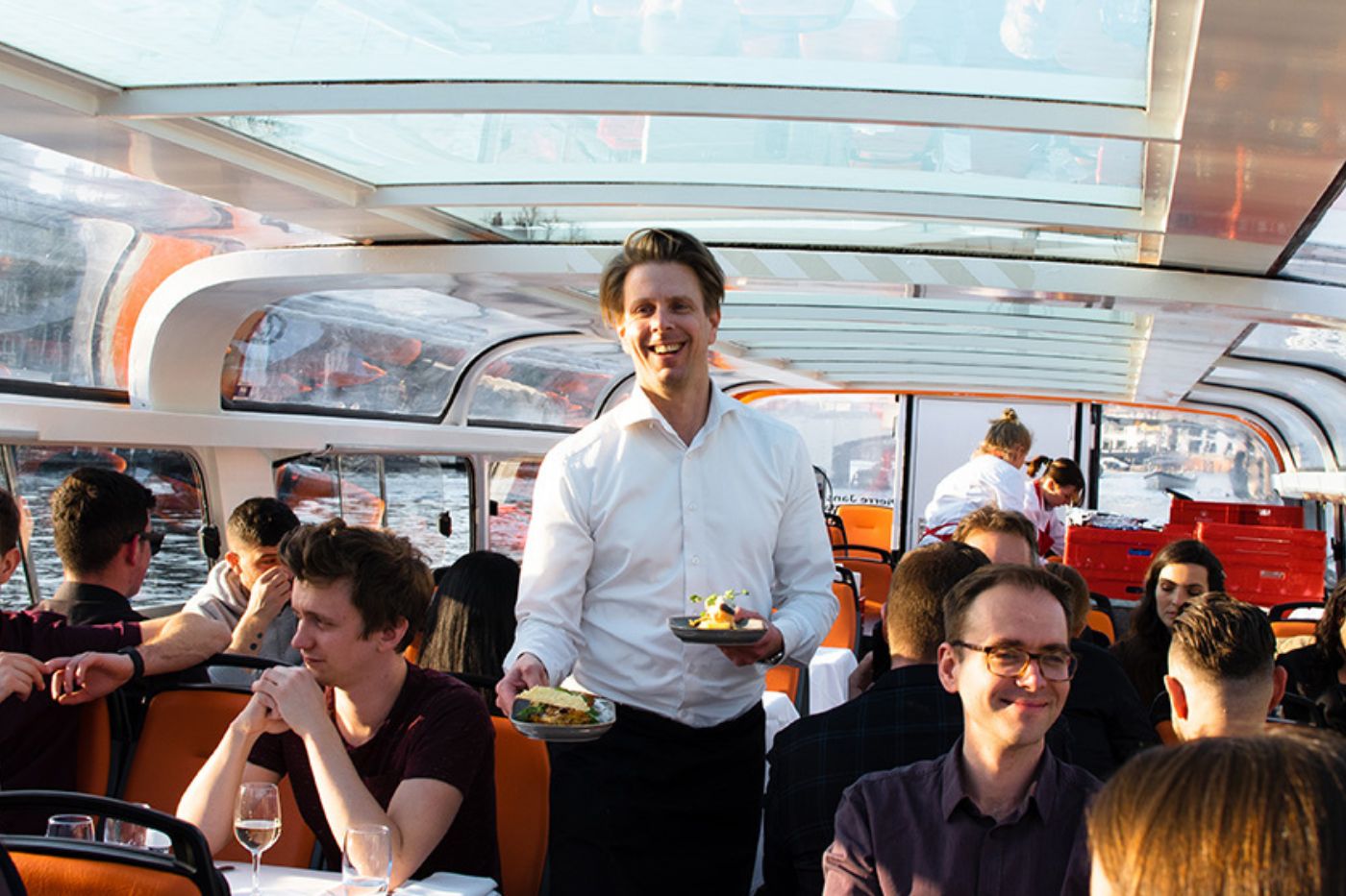 Rondvaart met diner door Amsterdam