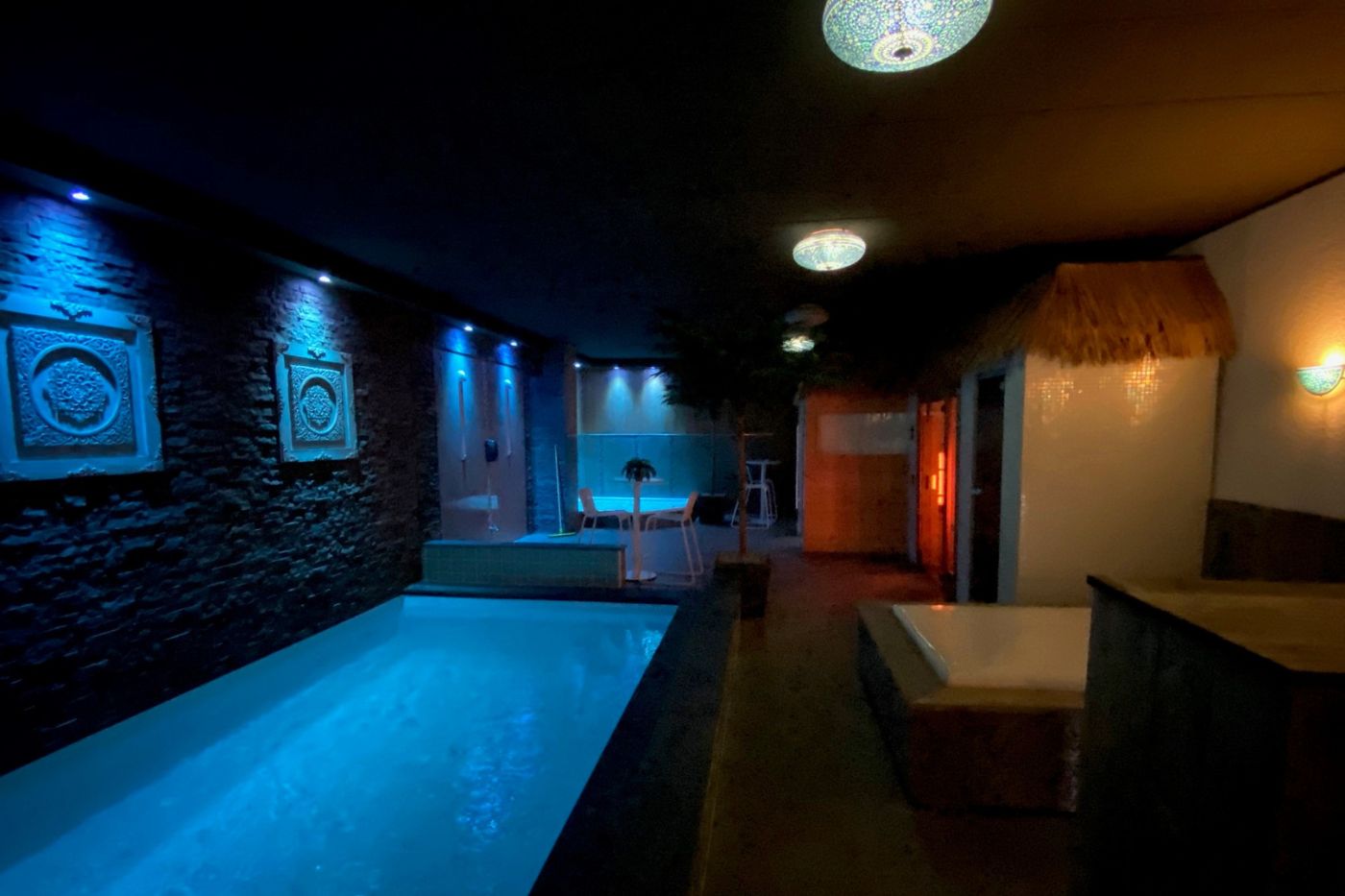 Relaxen in een privé sauna