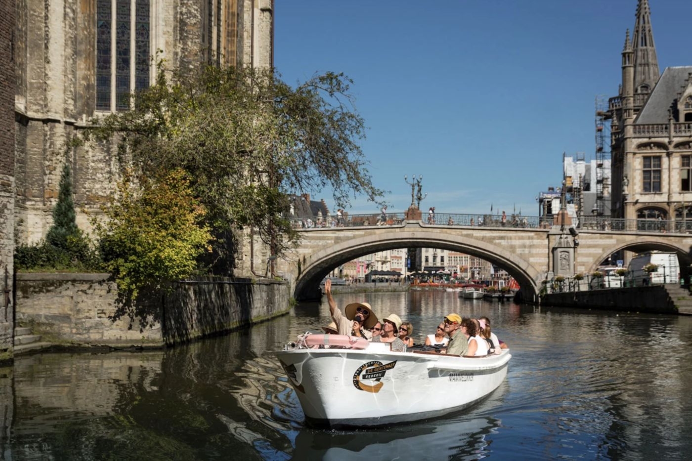 Romantische rondvaart door Gent inclusief diner