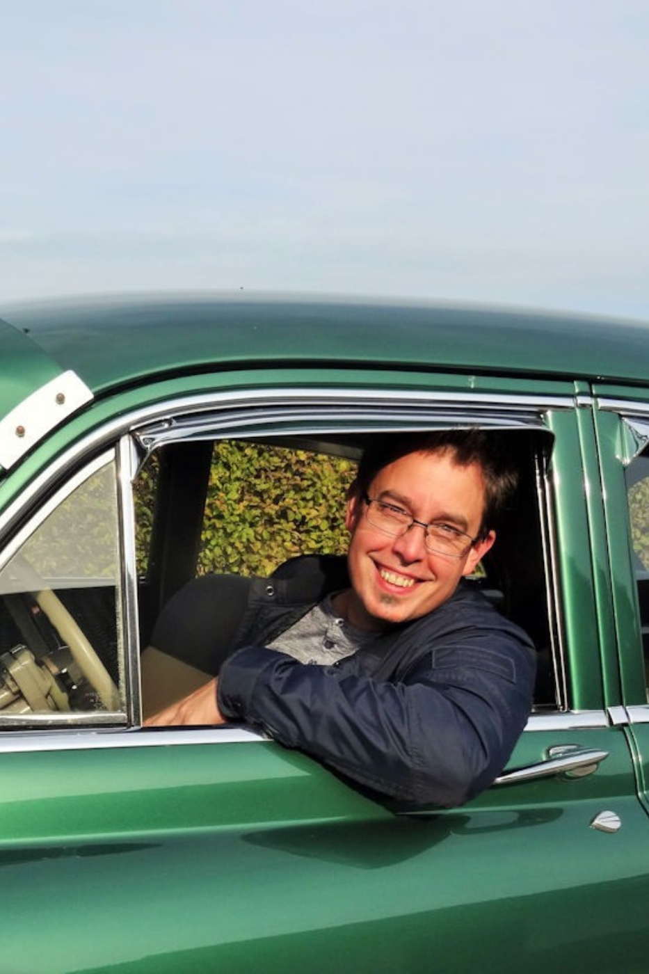 Zelf achter het stuur van een oldtimer