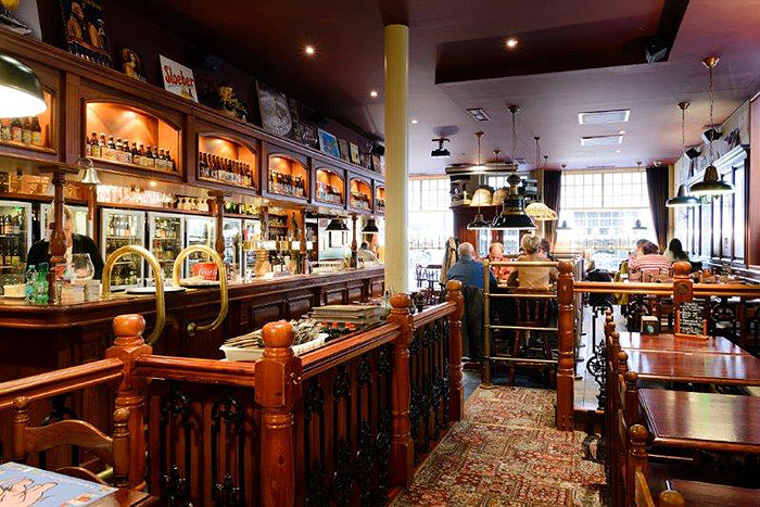 Dineren in een bierbrasserie