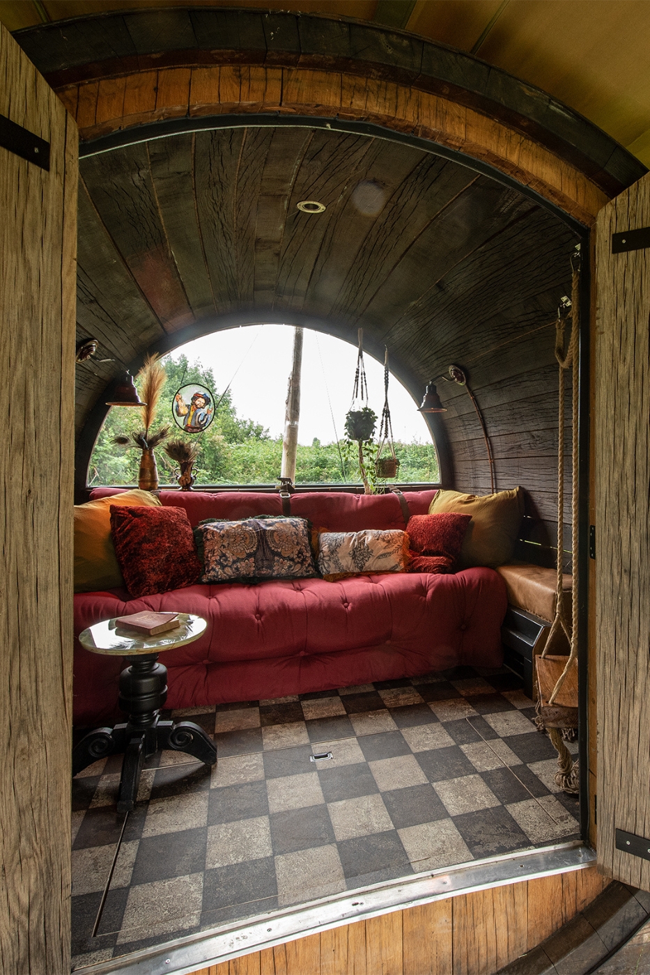 Tiny house wijnvat