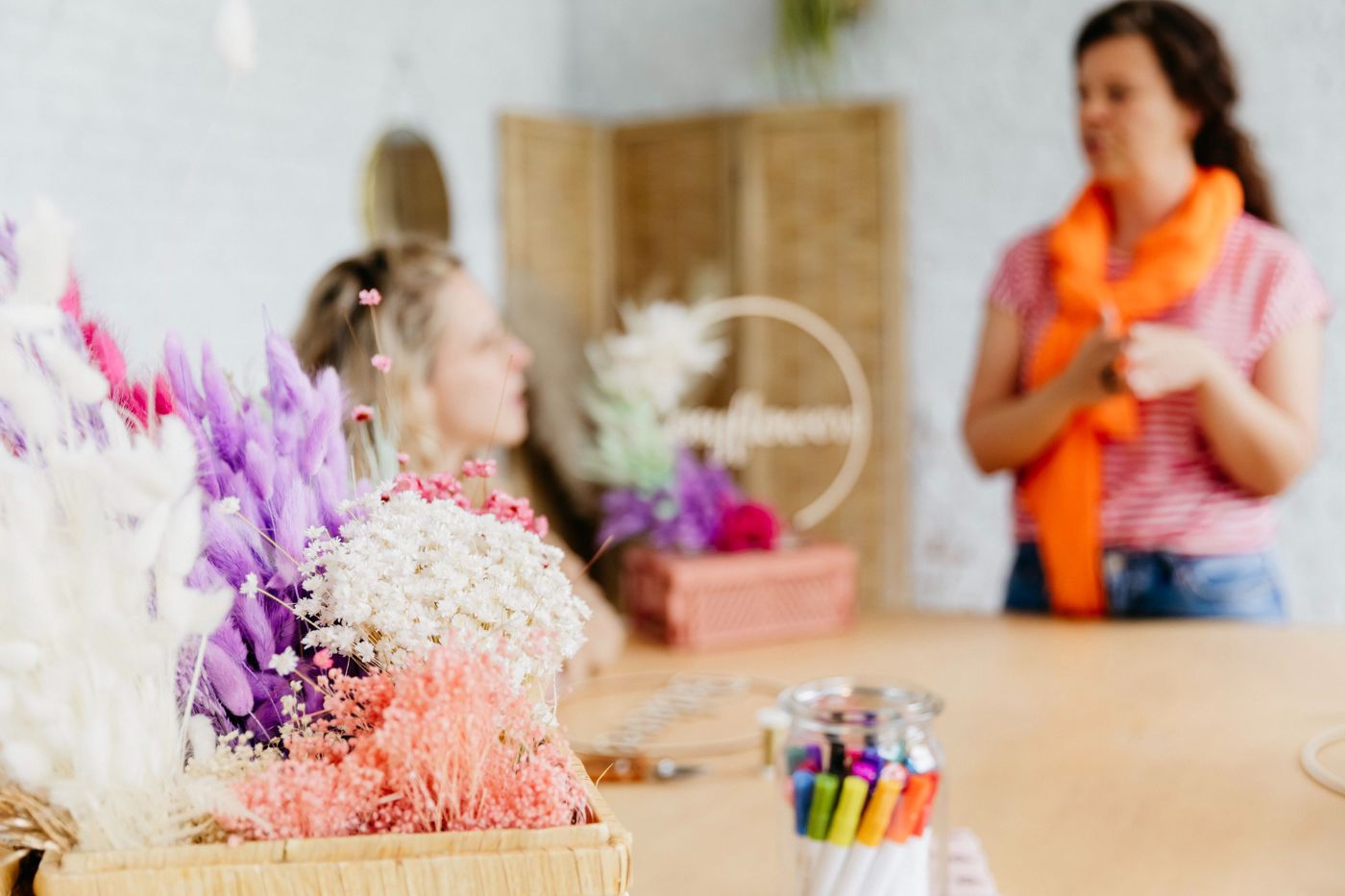 Flowerhoop workshop