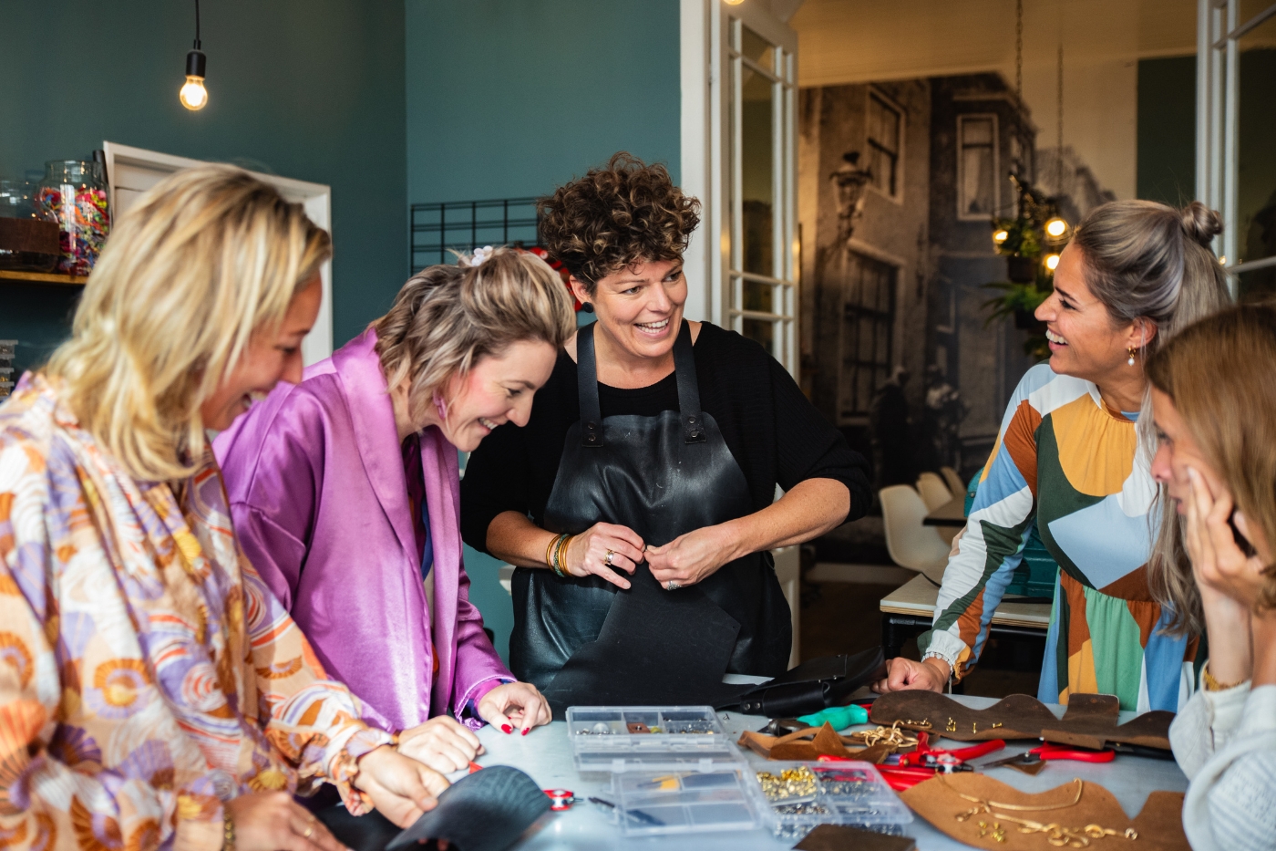 Een workshop leren clutch maken cadeau
