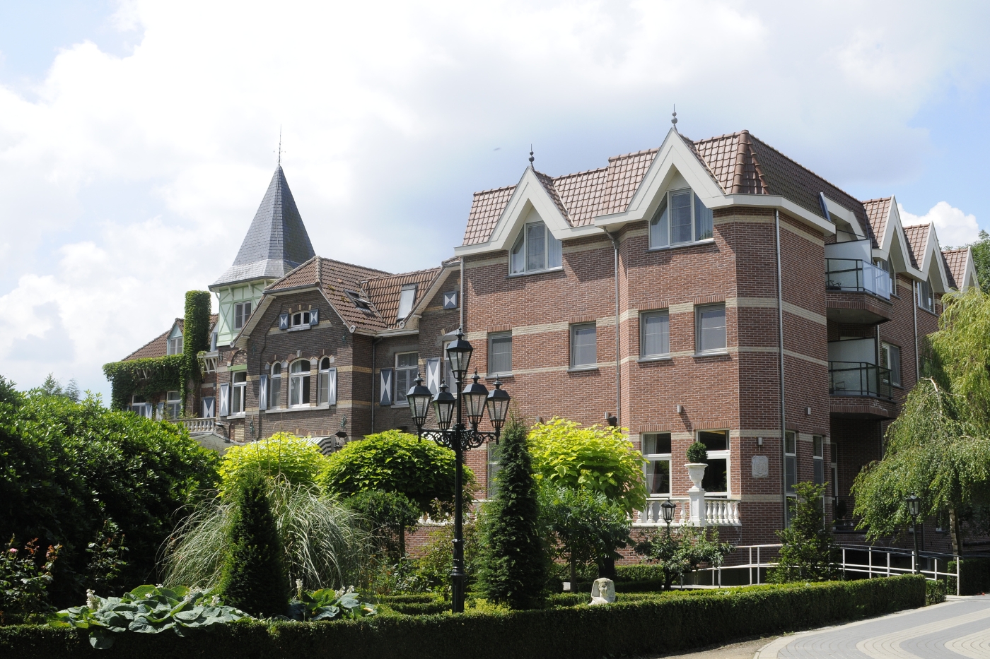 Buitenkant kasteel overnachting cadeau