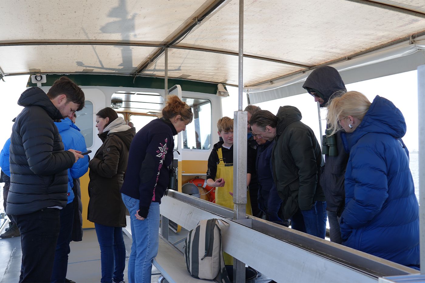 Garnalen vissen Waddenzee