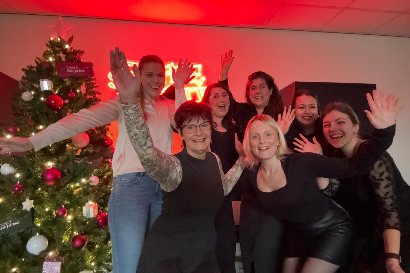 Team SurpriseFactory kerst