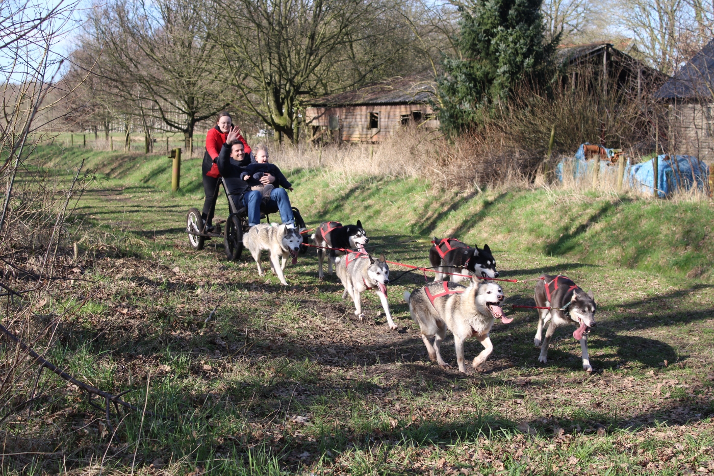 Husky karrentocht