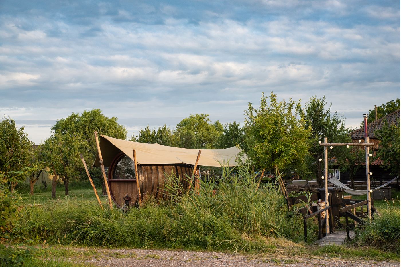 Tiny house wijnvat
