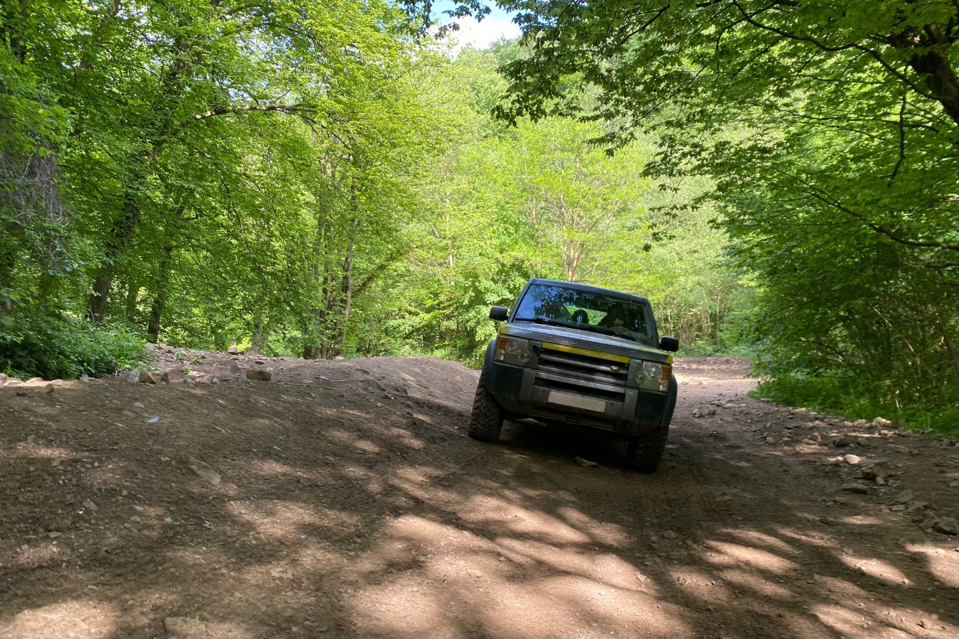 Extreme offroad rijden