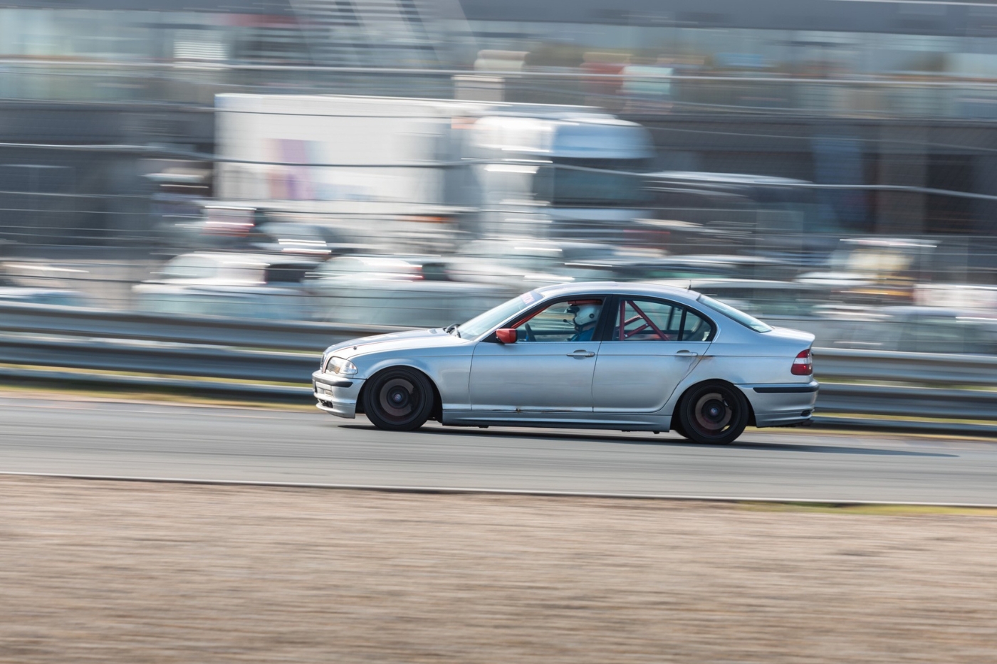 Race mee op het circuit