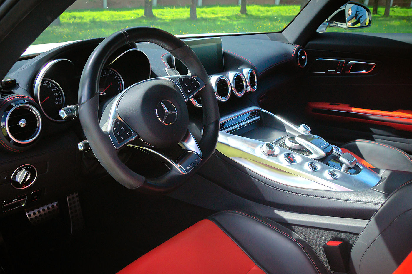 Rijden in de Mercedes AMG GT