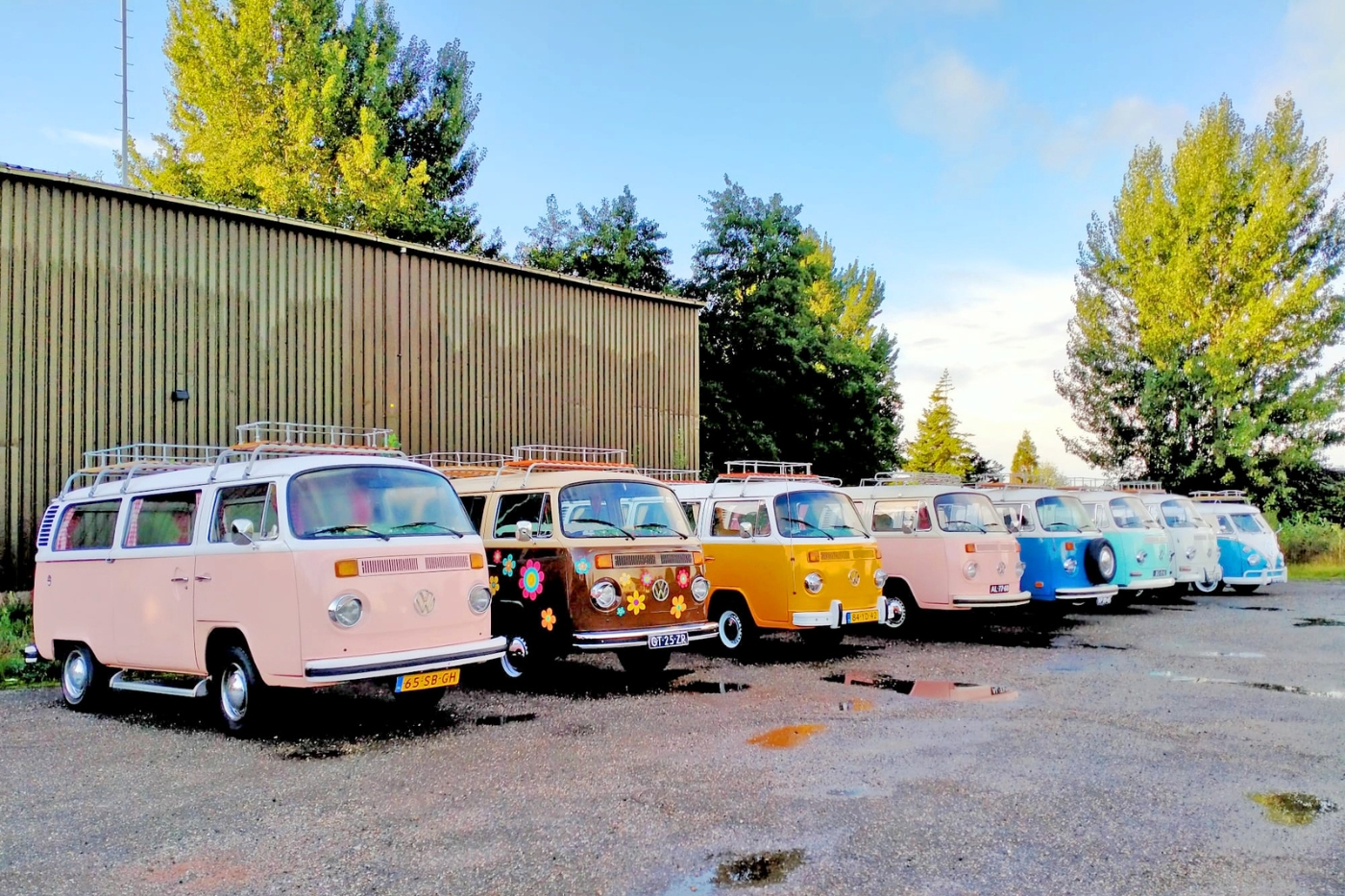 Lekker toeren in een VW busje