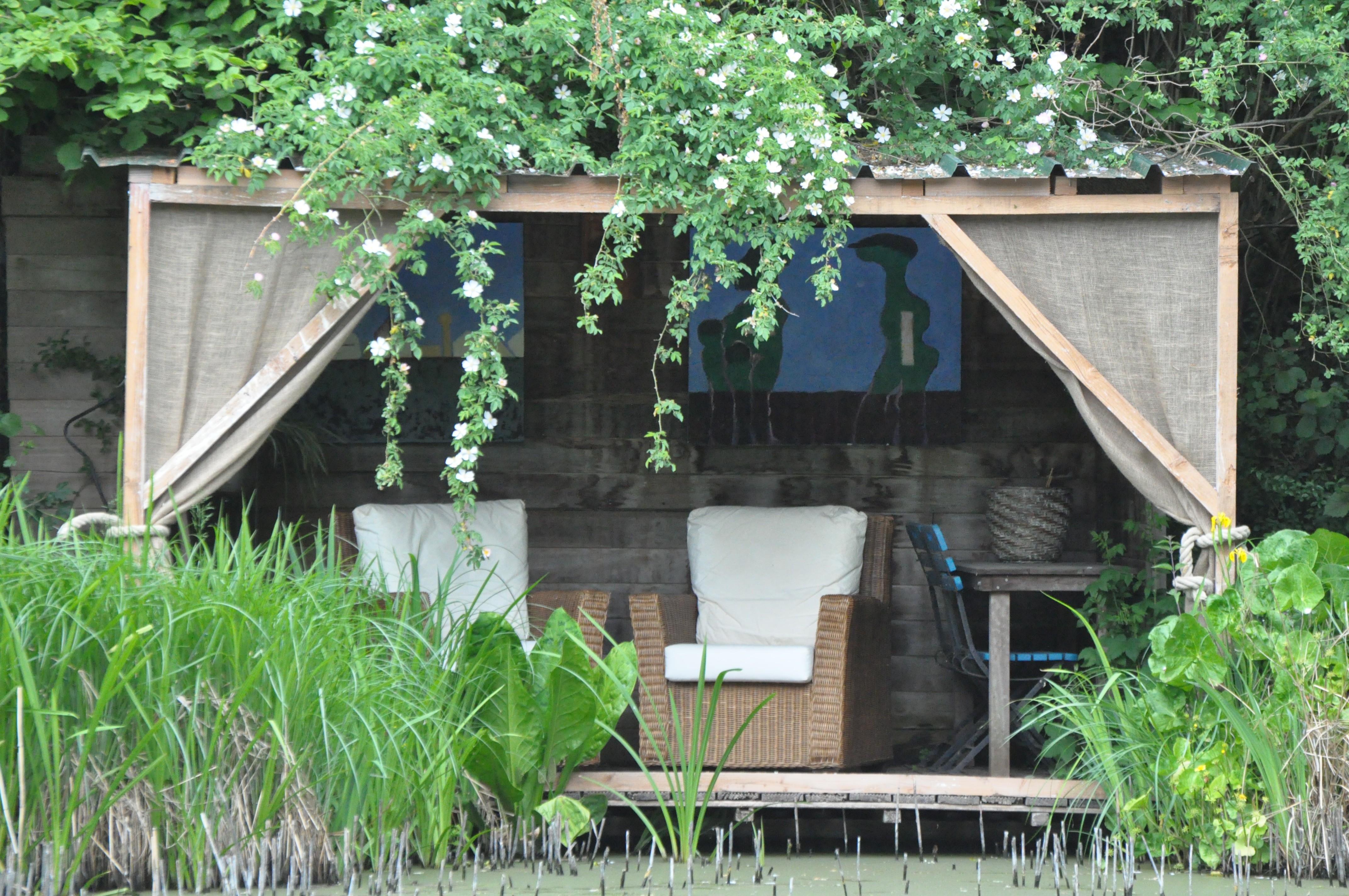 Overnachting in een boomhut