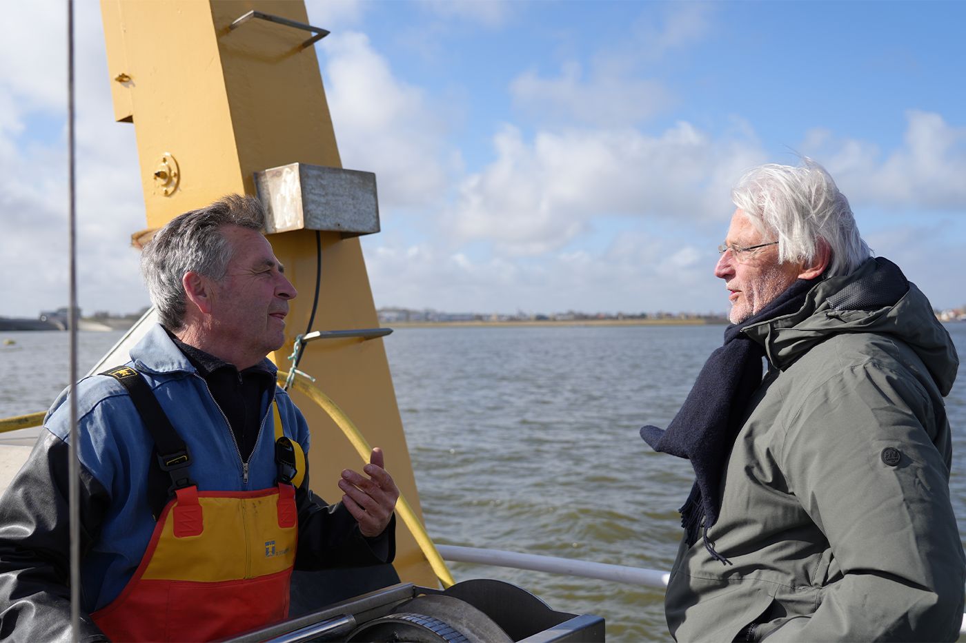 Garnalen vissen Waddenzee