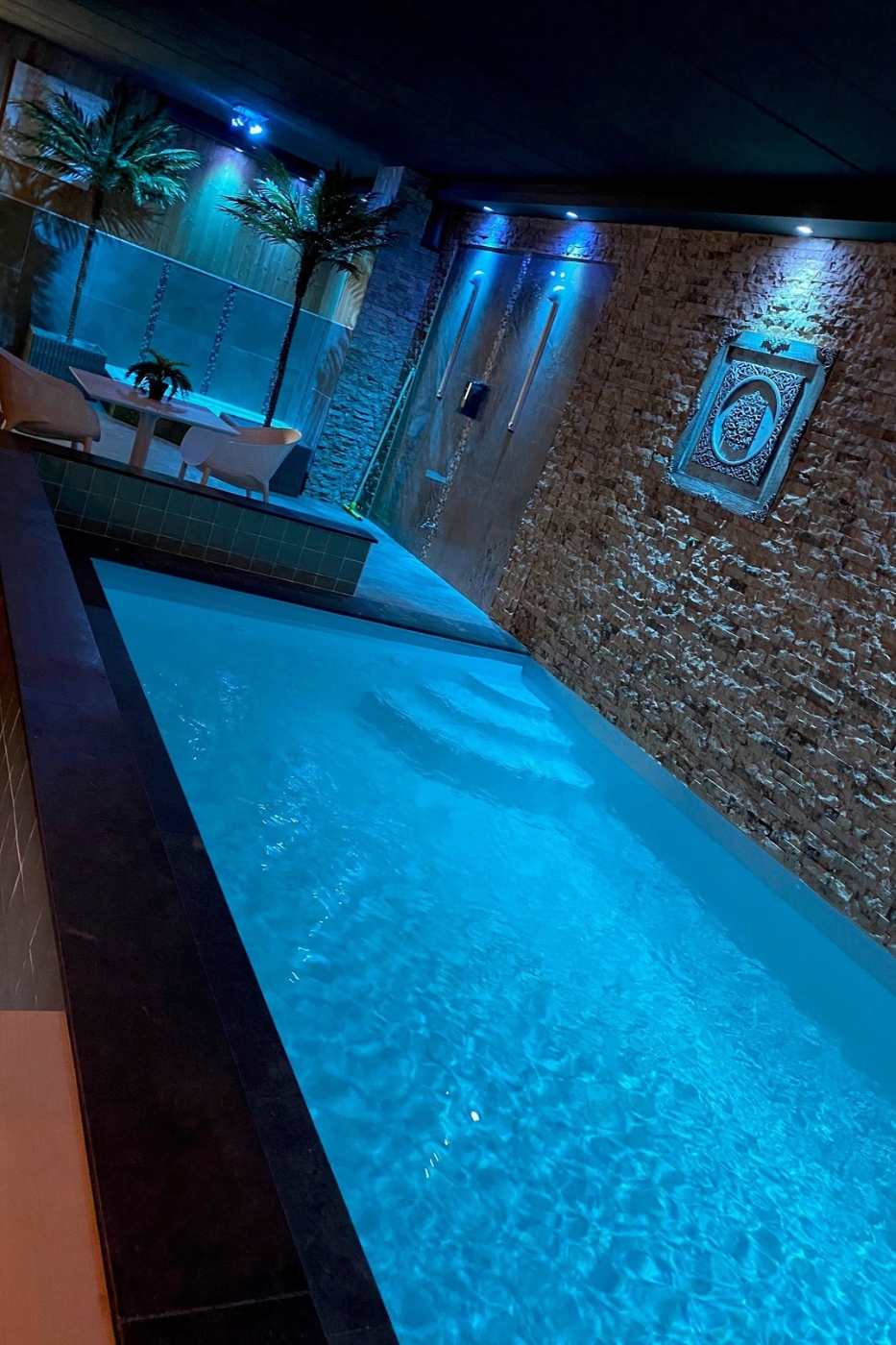 Relaxen in een privé sauna