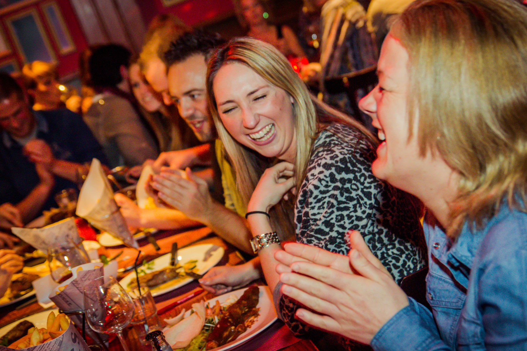 Eten in Rdam met live entertainment