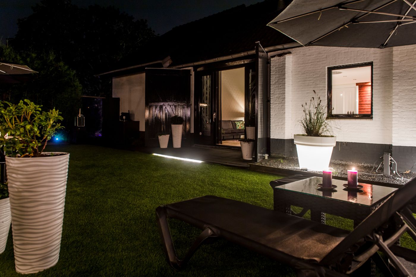 Overnachting in een wellness suite