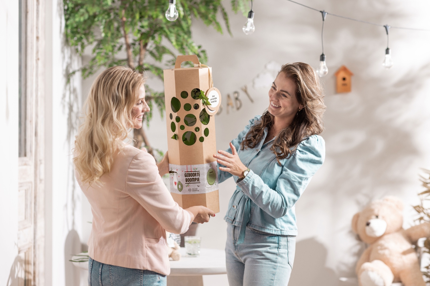 Boompje via de post cadeau