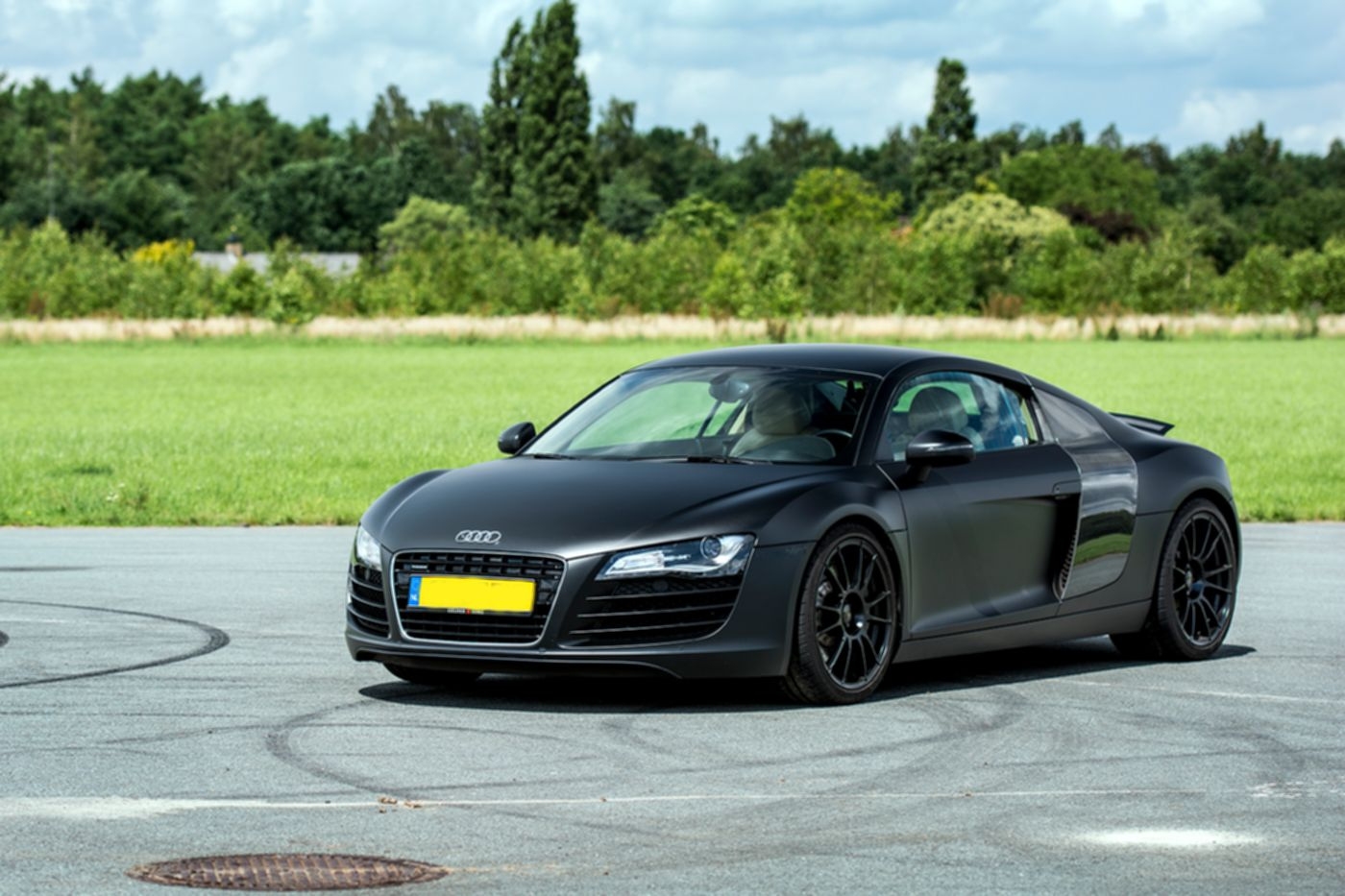 Extra lang Audi R8 rijden