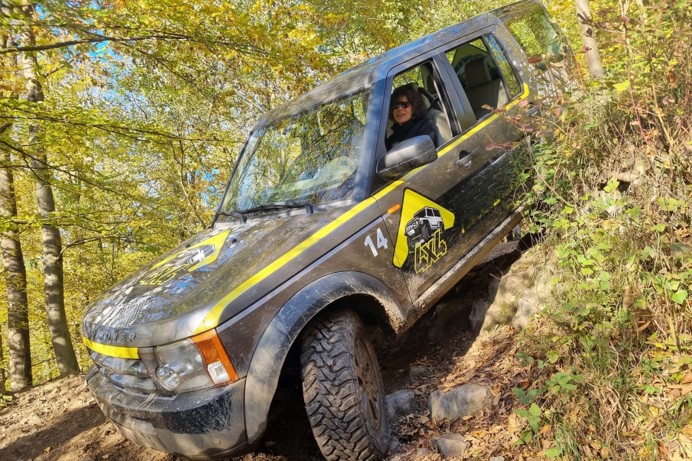 Extreme offroad rijden