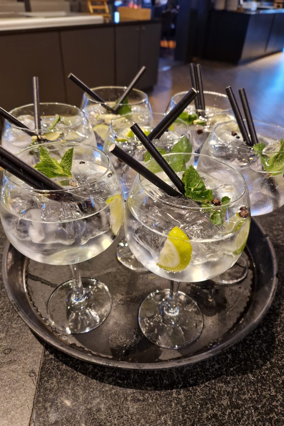 High gin aan de Maas