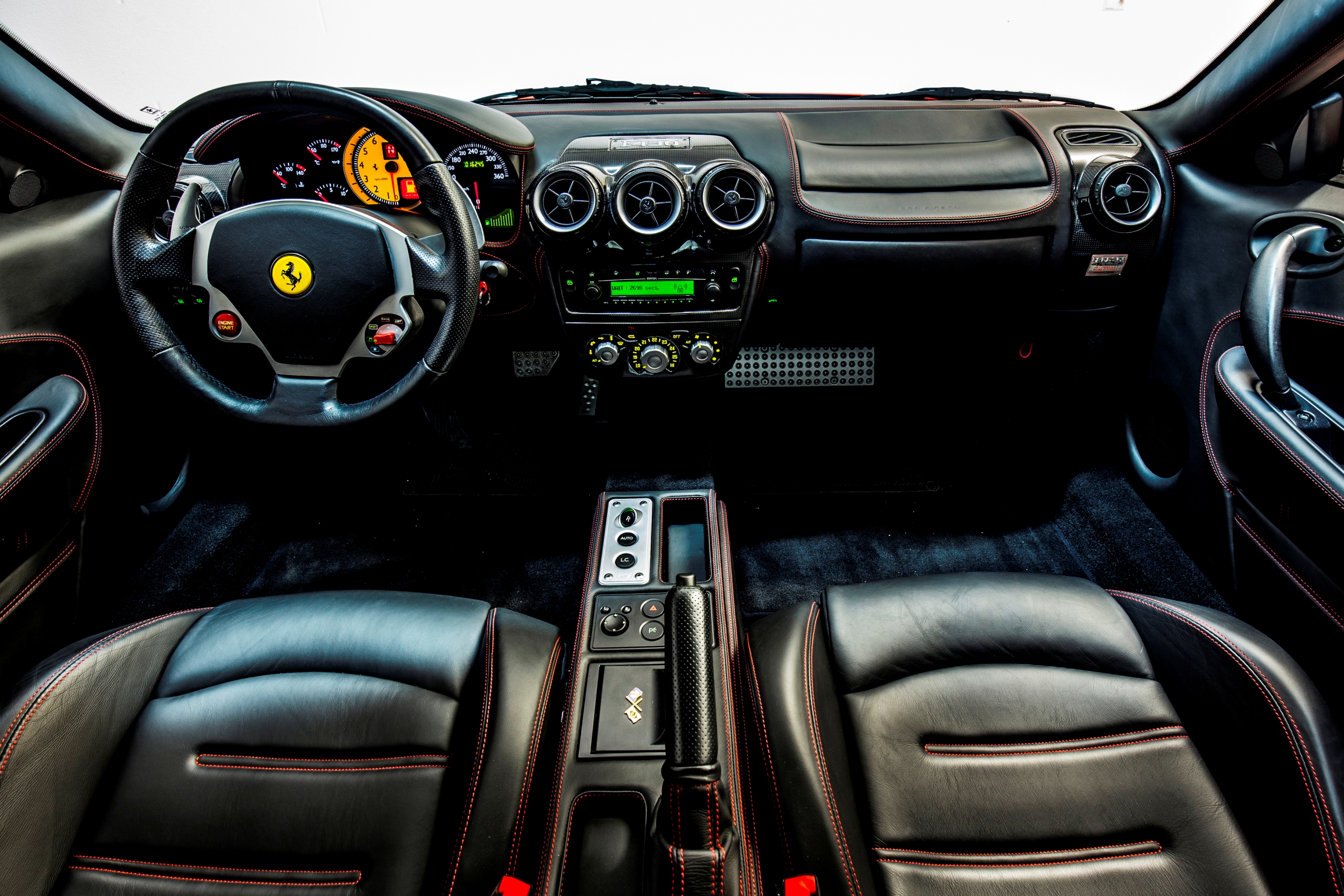 Rijden in een Ferrari