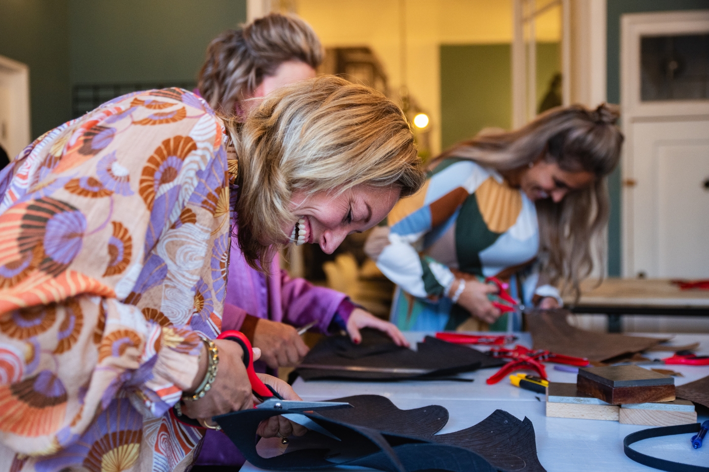 vriendinnen workshop leren clutch maken cadeau