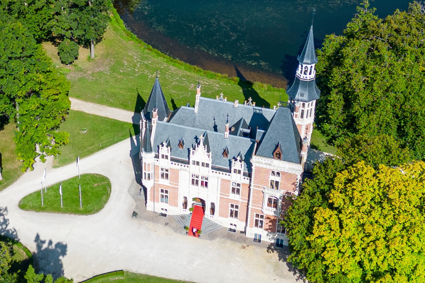 Dineren in een kasteel