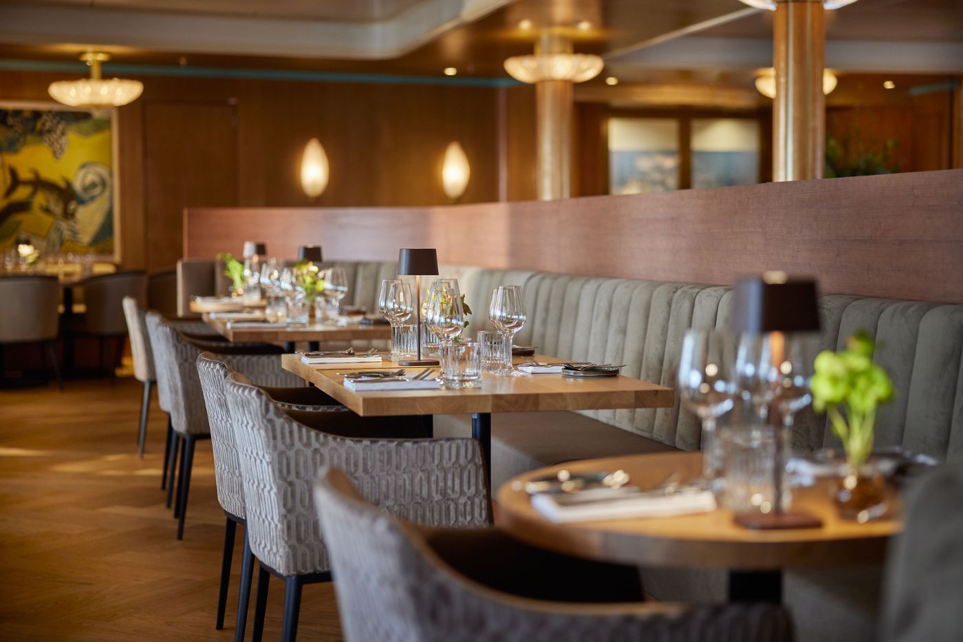 Ga culinair dineren op het ss Rotterdam