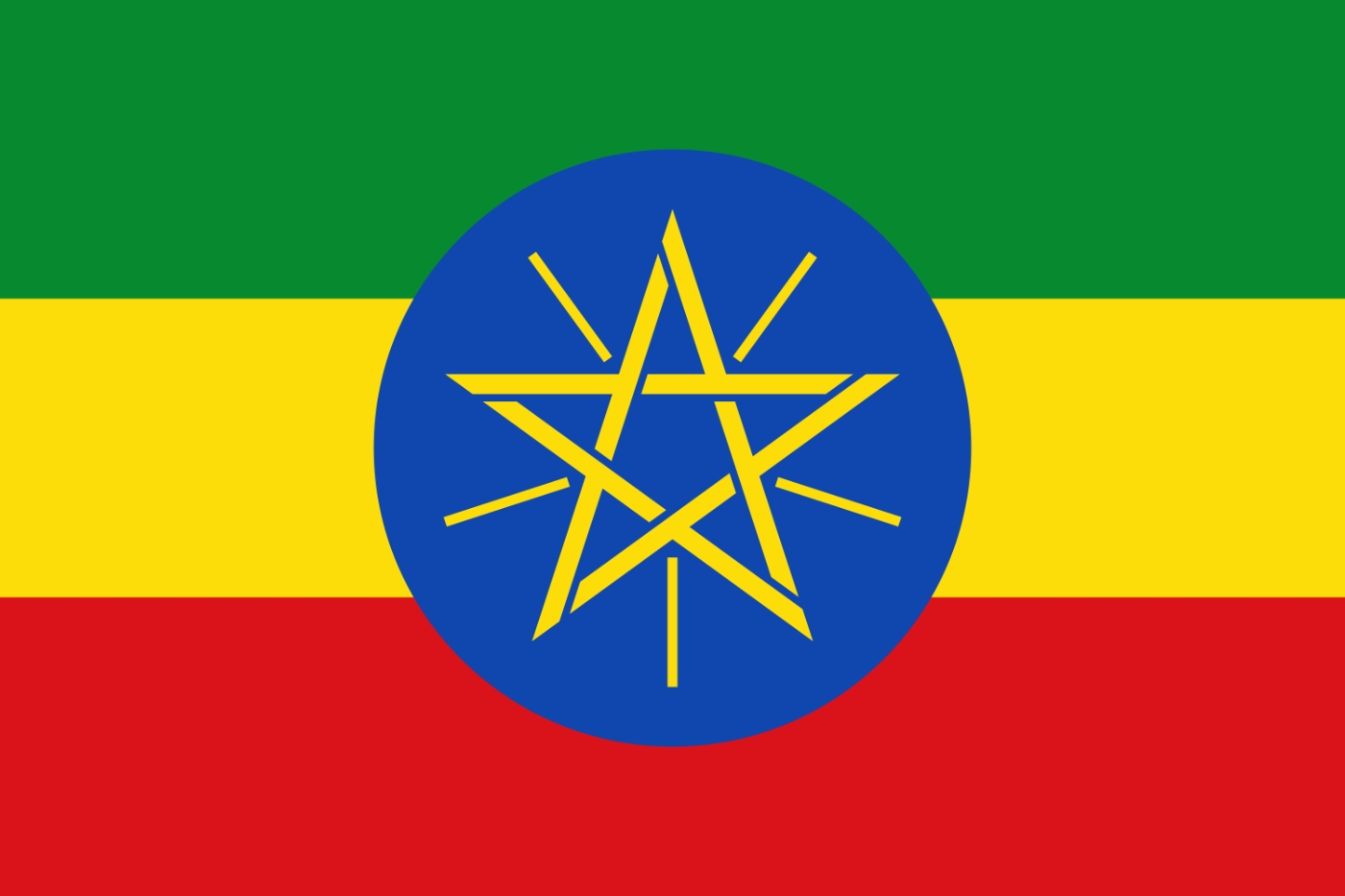 Dineren met handen in klein Ethiopië
