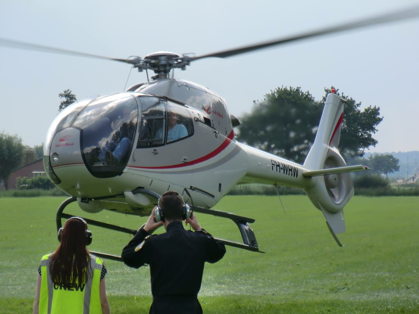 Helikopter vliegen