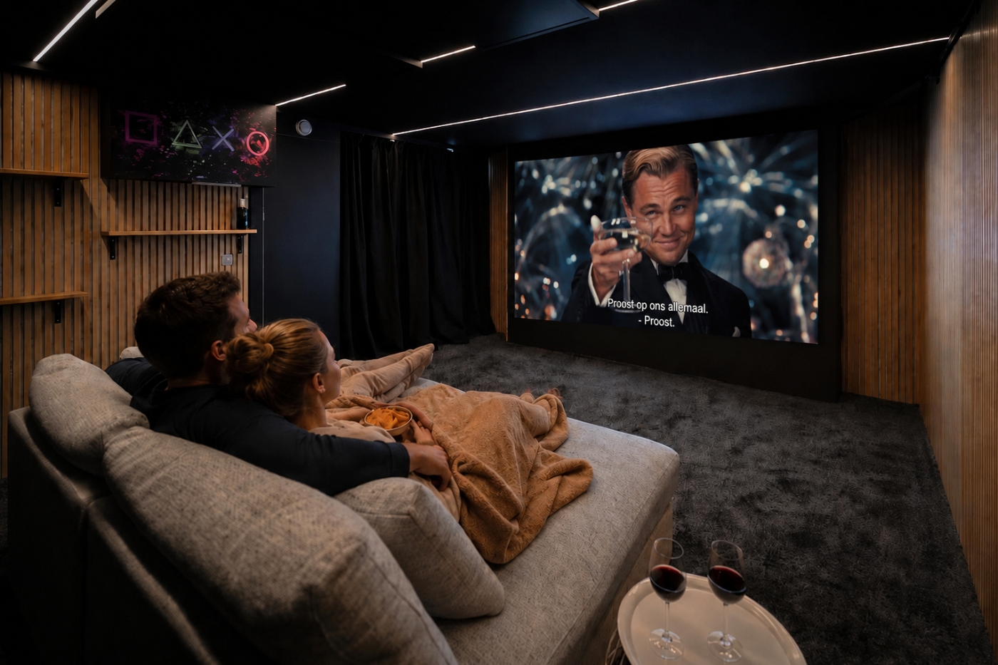 B&B overnachting met wellness en bioscoop cadeau