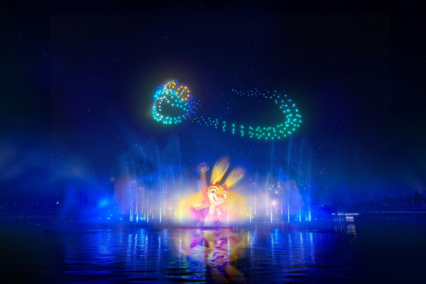 Disney avond parade cadeau