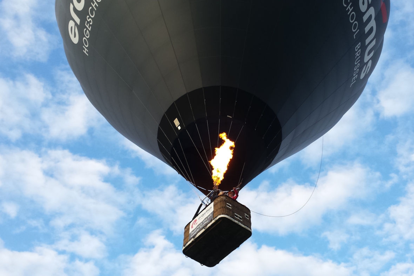 België vanuit een luchtballon cadeau