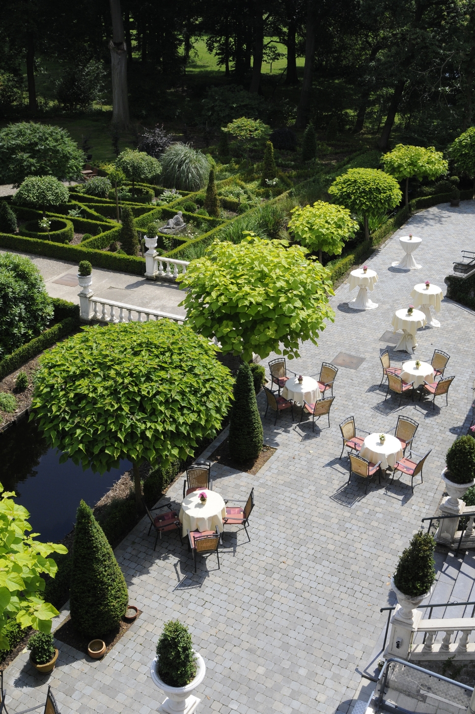 Terras kasteel overnachting cadeau