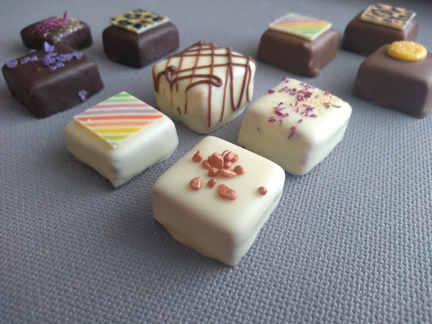 Verras met chocoladepost