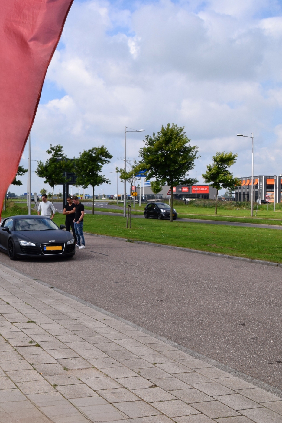 Extra lang Audi R8 rijden