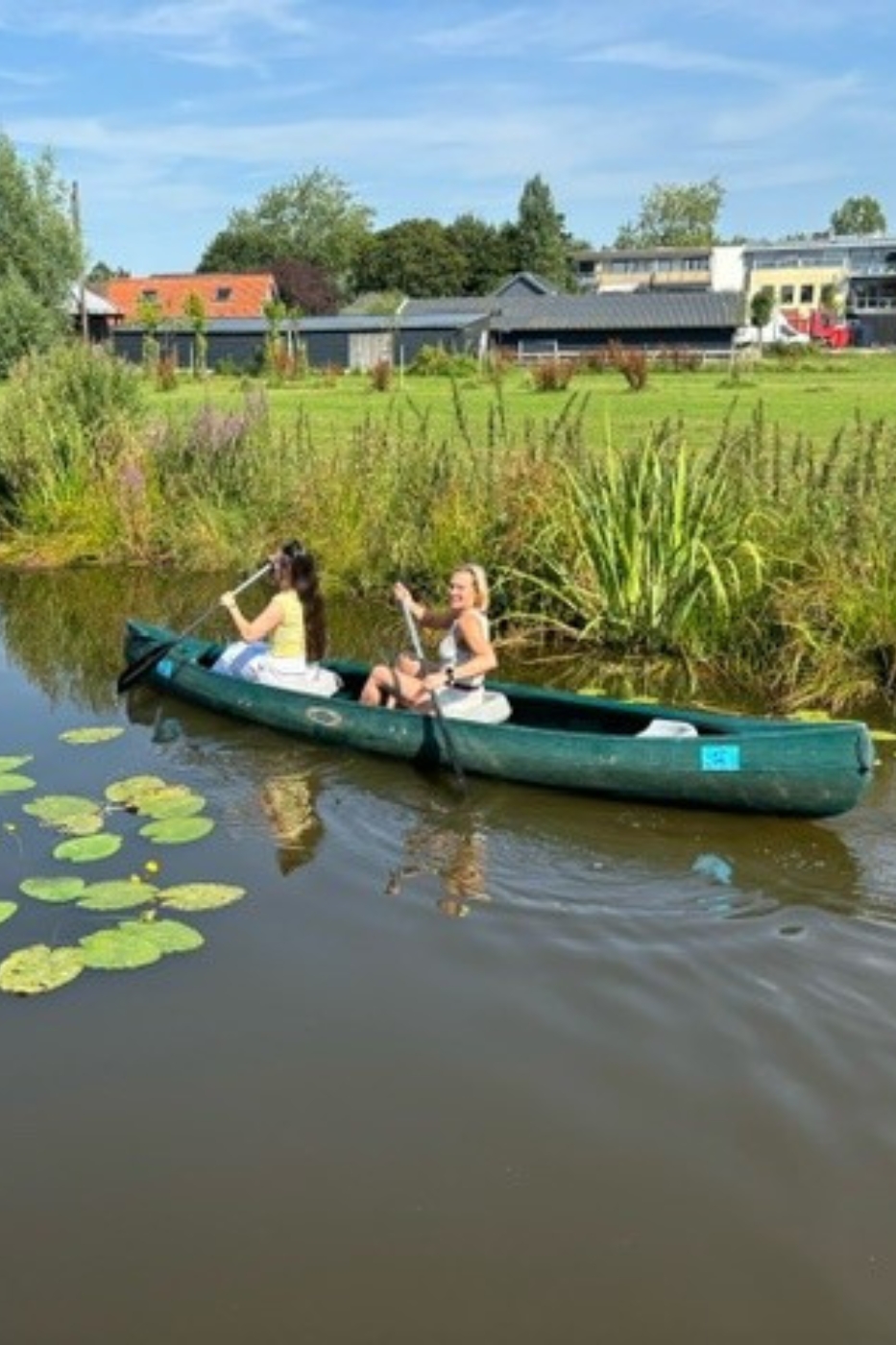 Kanovaren over de Reeuwijkse plassen