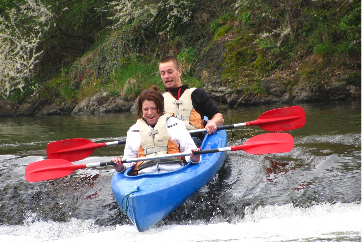 Kajakken in de Ardennen