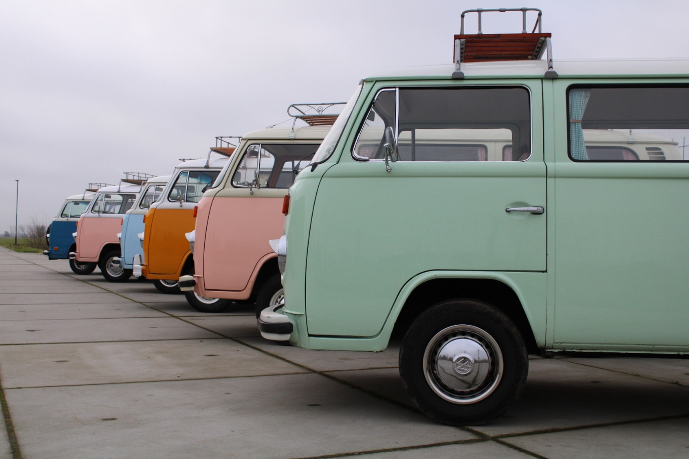 Lekker toeren in een VW busje