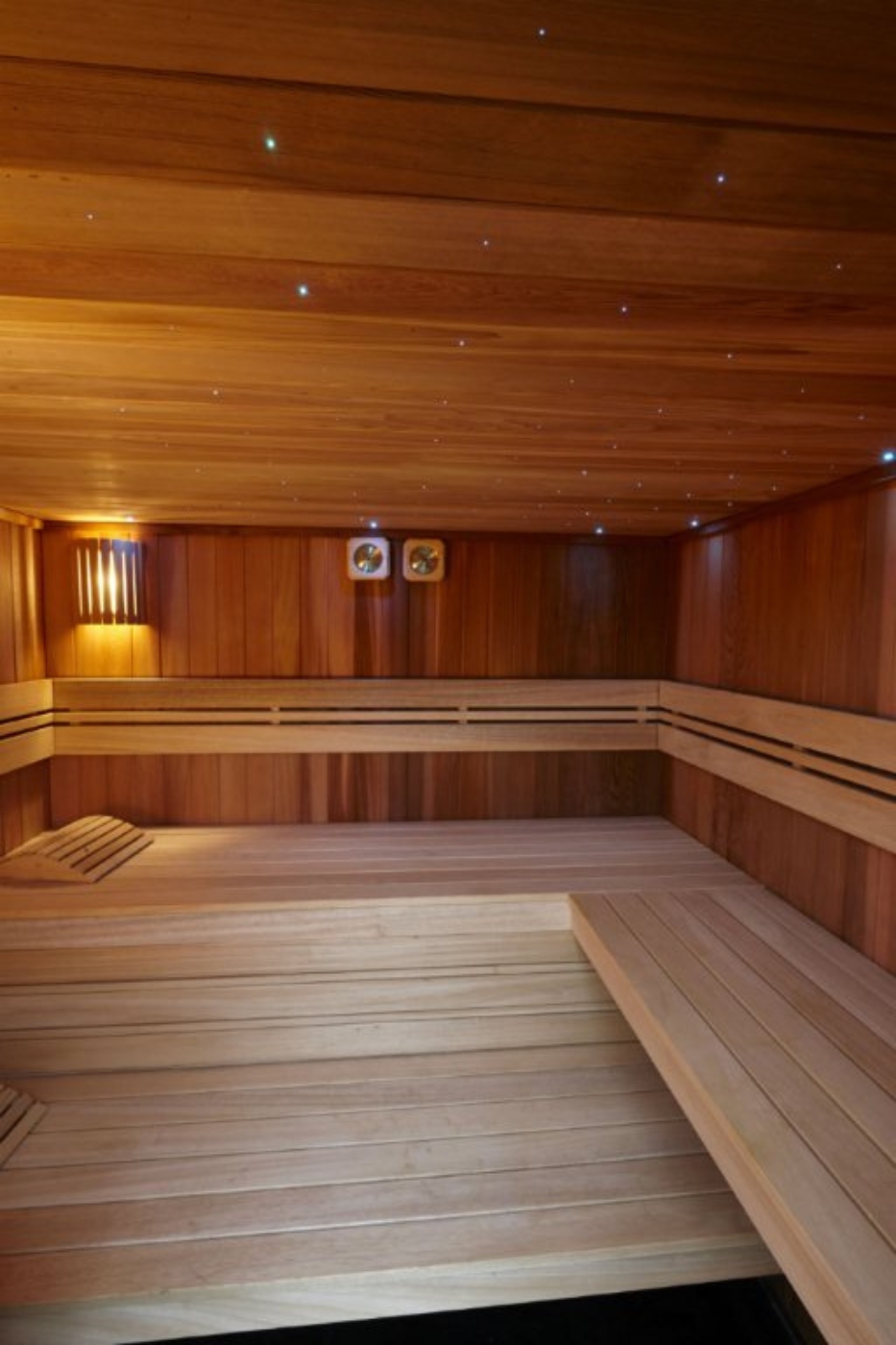 Overnachten in een privé wellness